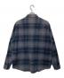 Supreme (シュプリーム) shadow plaid flannel shirt グレー サイズ:L：17000円