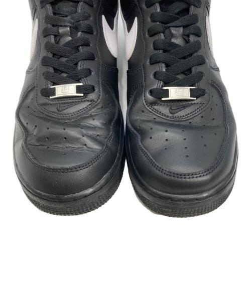 NIKE（ナイキ）NIKE (ナイキ) SUPREME (シュプリーム) Air Force 1 Low Black/White ブラック サイズ:28の古着・服飾アイテム