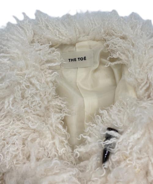 THE TOE（ザ・トゥー）THE TOE (ザ・トゥー) ファージャケット TT23A120030321 ホワイト サイズ:Sの古着・服飾アイテム