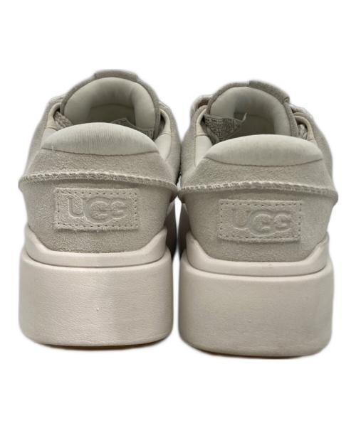 UGG（アグ）UGG (アグ) EZ-Duzzit Suede Lace Up ホワイト サイズ:23.5の古着・服飾アイテム