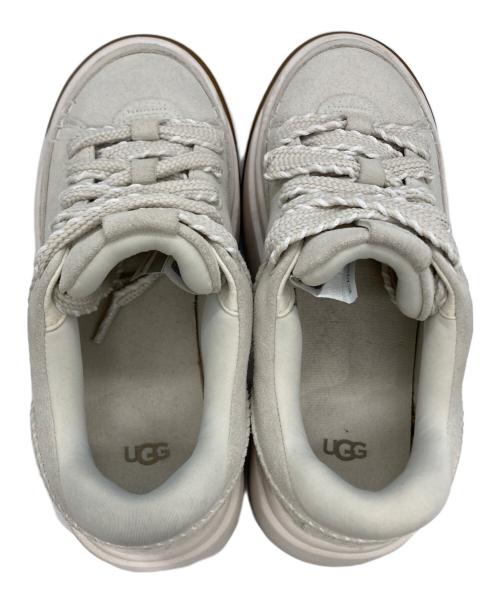 UGG（アグ）UGG (アグ) EZ-Duzzit Suede Lace Up ホワイト サイズ:23.5の古着・服飾アイテム