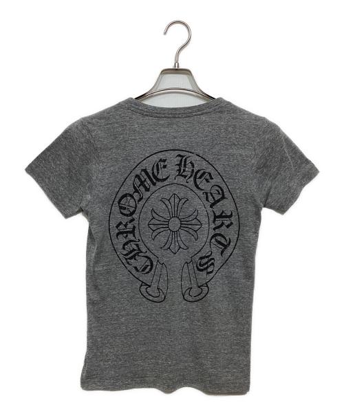 CHROME HEARTS（クロムハーツ）CHROME HEARTS (クロムハーツ) VネックTシャツ グレー サイズ: Sの古着・服飾アイテム