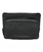 objcts.ioオブジェクツアイオー）の古着「BELT BAG FOR LAPTOP」｜ブラック
