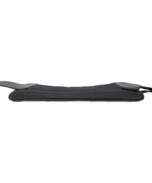 objcts.io（オブジェクツアイオー）objcts.io (オブジェクツアイオー) BELT BAG FOR LAPTOP ブラックの古着・服飾アイテム