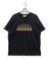 GUCCI（グッチ）の古着「ロゴプリントTシャツ」｜ブラック