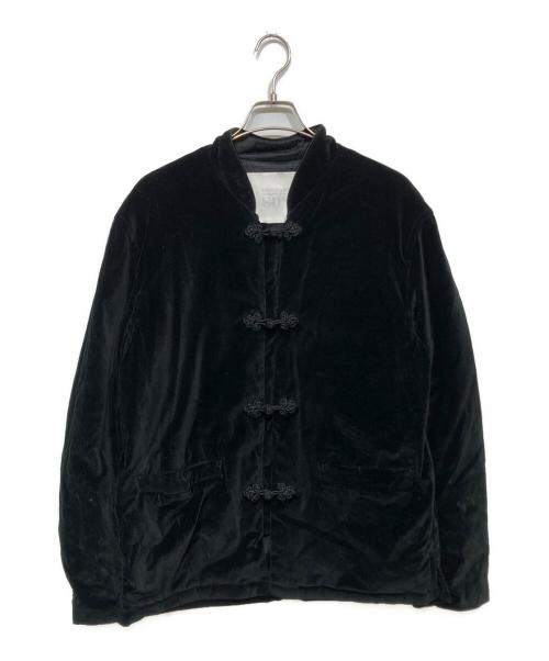 UNITED ARROWS & SONS（ユナイテッドアローズ＆サンズ）UNITED ARROWS & SONS (ユナイテッドアローズ＆サンズ) CPTL VLR CHN JACKET　5522-211-0098 ブラック サイズ:Lの古着・服飾アイテム