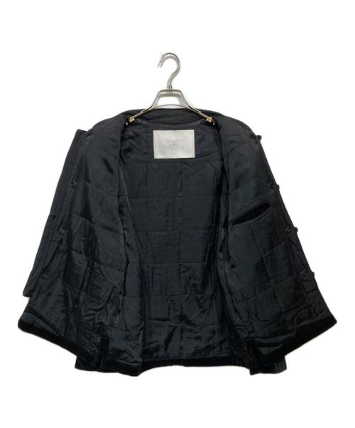 UNITED ARROWS & SONS（ユナイテッドアローズ＆サンズ）UNITED ARROWS & SONS (ユナイテッドアローズ＆サンズ) CPTL VLR CHN JACKET　5522-211-0098 ブラック サイズ:Lの古着・服飾アイテム