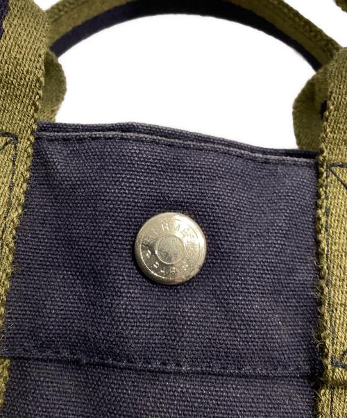 HERMES（エルメス）HERMES (エルメス) ハンドバッグ ネイビーの古着・服飾アイテム