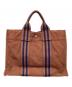 HERMES (エルメス) ハンドバッグ ブラウン：8000円