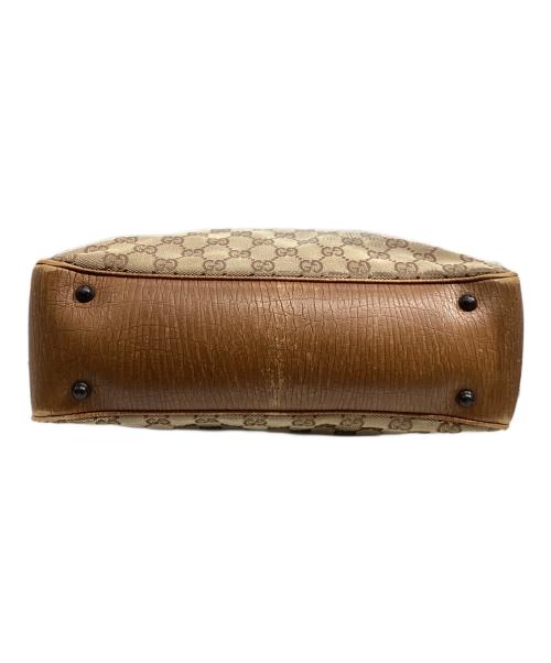 GUCCI（グッチ）GUCCI (グッチ) バンブ-トートバッグ ブラウンの古着・服飾アイテム