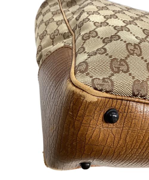GUCCI（グッチ）GUCCI (グッチ) バンブ-トートバッグ ブラウンの古着・服飾アイテム