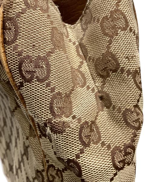 GUCCI（グッチ）GUCCI (グッチ) バンブ-トートバッグ ブラウンの古着・服飾アイテム