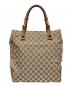 GUCCI (グッチ) バンブ-トートバッグ ブラウン：12000円