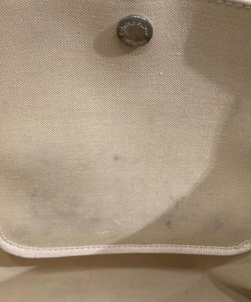 Herve Chapelier（エルベシャプリエ）Herve Chapelier (エルベシャプリエ) 舟形トートバッグ グレー×ネイビーの古着・服飾アイテム