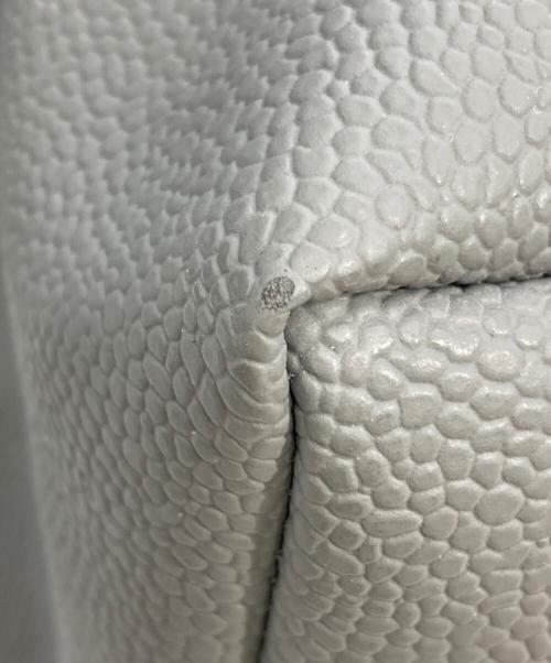 Herve Chapelier（エルベシャプリエ）Herve Chapelier (エルベシャプリエ) 舟形トートバッグ グレー×ネイビーの古着・服飾アイテム