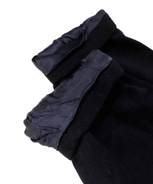 KAGURE（カグレ）KAGURE (カグレ) ウールバルカラーコート ネイビー サイズ:Freeの古着・服飾アイテム