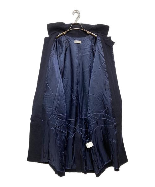 KAGURE（カグレ）KAGURE (カグレ) ウールバルカラーコート ネイビー サイズ:Freeの古着・服飾アイテム