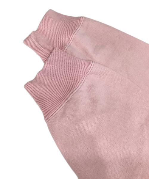 awasa（アワサ）awasa (アワサ) Supima Aging Cotton Crew Neck Sweatshirt ピンク サイズ:2の古着・服飾アイテム