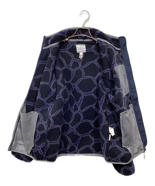 GRAMICCI（グラミチ）GRAMICCI (グラミチ) フリースジャケット ブラック×ネイビー サイズ:Lの古着・服飾アイテム