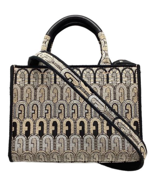 FURLA（フルラ）FURLA (フルラ) OPPORTUNITY MINI TOTE ベージュの古着・服飾アイテム
