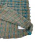中古・古着 IRENE (アイレネ) Cut Yarn Knit Tops ベージュ×ブルー サイズ:36：10000円