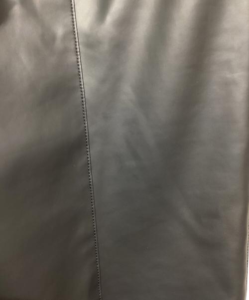 FETICO（フェティコ）FETICO (フェティコ) フェイクレザー ハイライズパンツ ブラック サイズ:記載なしの古着・服飾アイテム