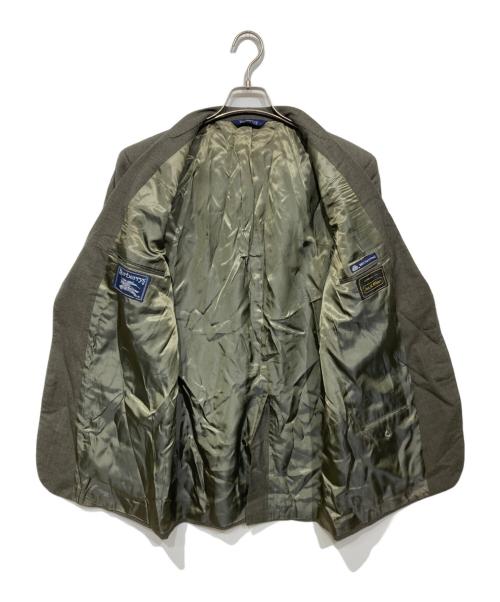Burberry's（バーバリーズ）Burberry's (バーバリー) テーラードジャケット オリーブ サイズ:不明の古着・服飾アイテム