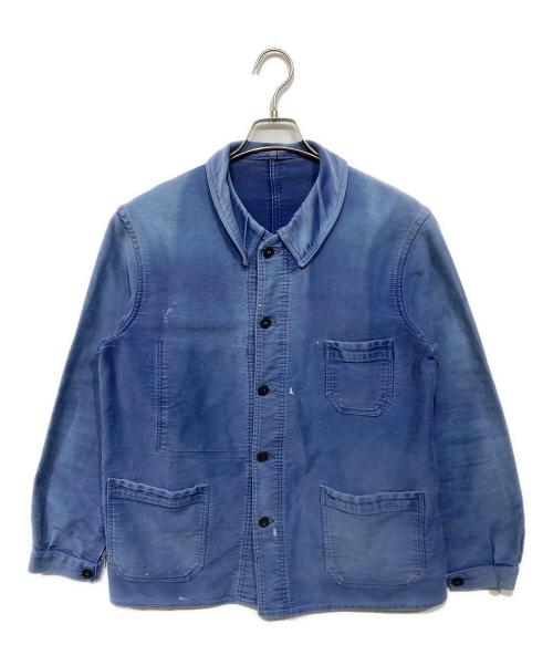 Le Favori（ル ファヴォリ）Le Favori (ル ファヴォリ) モールスキンジャケット ネイビー サイズ:-の古着・服飾アイテム