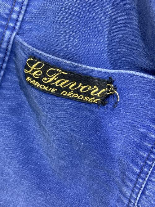 Le Favori（ル ファヴォリ）Le Favori (ル ファヴォリ) モールスキンジャケット ネイビー サイズ:-の古着・服飾アイテム