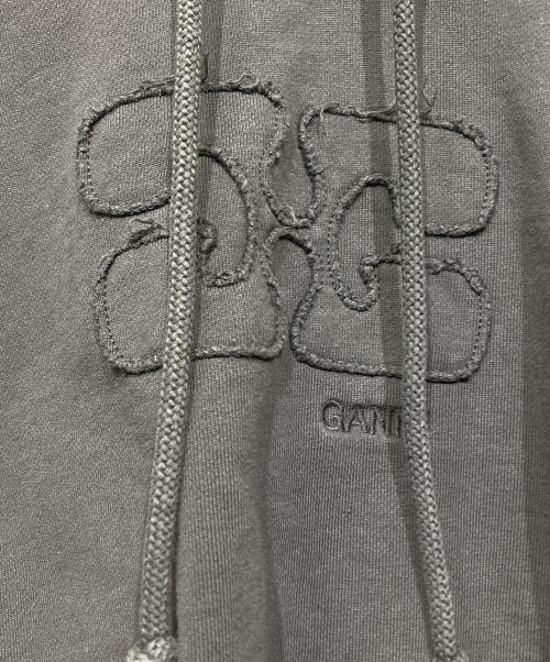 GANNI（ガニー）GANNI (ガニー) Isoli Cropped Oversized Hoodie ネイビー サイズ:不明の古着・服飾アイテム