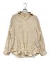 KHOKI（コッキ）の古着「Stripe Linen Pullover Shirt」｜ベージュ