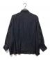 YOKE (ヨーク) Modal Twill Double Pocket Open Collar Shirt ネイビー サイズ:1：25000円