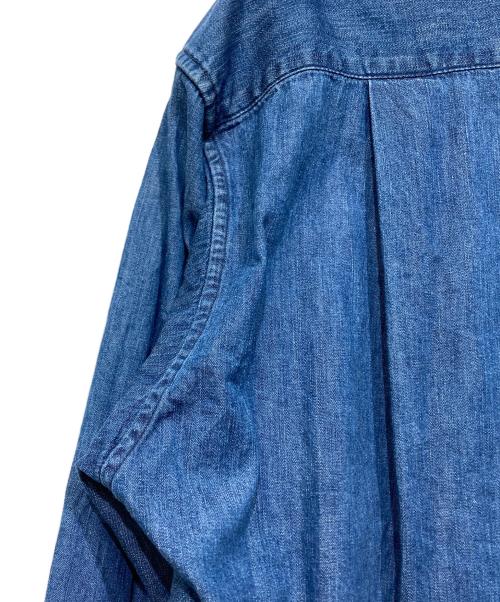 BRILL（ブリル）BRILL (ブリル) ボウタイデニムブラウス インディゴ サイズ:Freeの古着・服飾アイテム