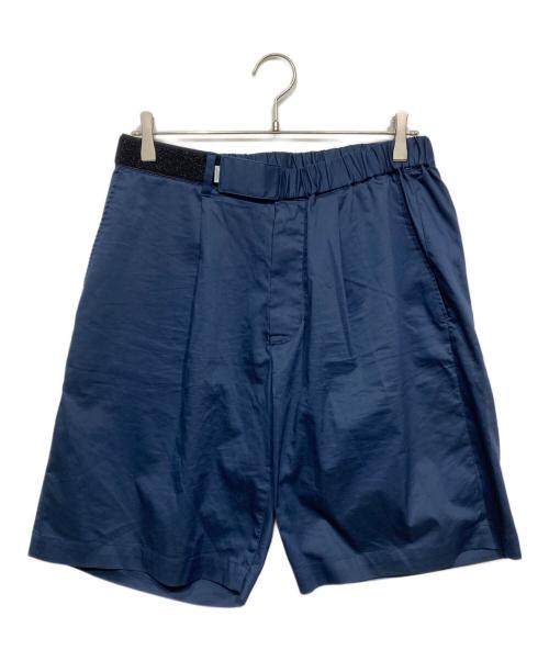 Graphpaper（グラフペーパー）Graphpaper (グラフペーパー) Solotex Twill Slim Waisted Chef Shorts ネイビー サイズ:Freeの古着・服飾アイテム