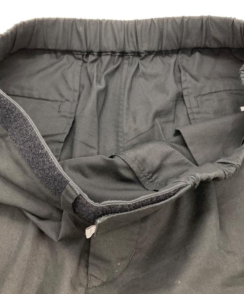 Graphpaper（グラフペーパー）Graphpaper (グラフペーパー) SOLOTEX TWILL SLIM WAISTED CHEF SHORTS ブラック サイズ:O/Sの古着・服飾アイテム