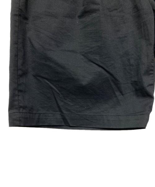 Graphpaper（グラフペーパー）Graphpaper (グラフペーパー) SOLOTEX TWILL SLIM WAISTED CHEF SHORTS ブラック サイズ:O/Sの古着・服飾アイテム