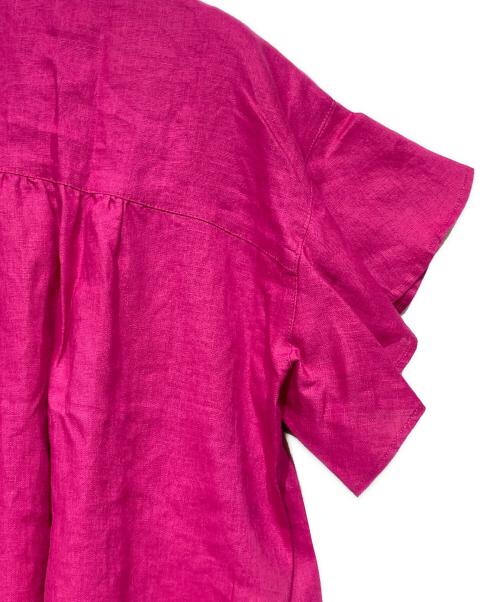 house of lotus（ハウスオブロータス）house of lotus (ハウスオブロータス) ウォッシュリネンワンピース ピンク サイズ:Mの古着・服飾アイテム