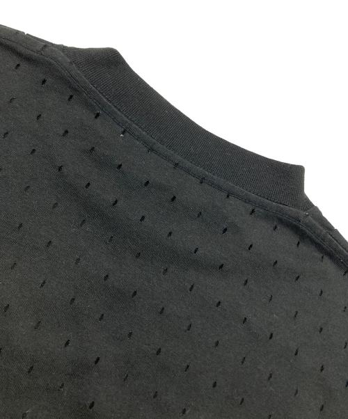 BALENCIAGA（バレンシアガ）BALENCIAGA (バレンシアガ) メッシュオーバーサイズカットソー ブラック サイズ:XSの古着・服飾アイテム
