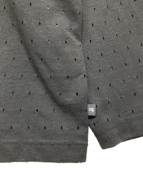 BALENCIAGA（バレンシアガ）BALENCIAGA (バレンシアガ) メッシュオーバーサイズカットソー ブラック サイズ:XSの古着・服飾アイテム