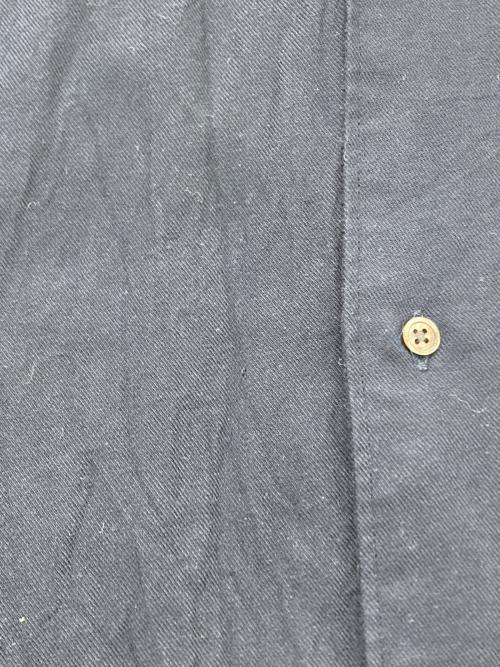 Graphpaper（グラフペーパー）Graphpaper (グラフペーパー) SIDOGRAS Twill Viscose Oversized Sleeping Shirt ネイビー サイズ:1の古着・服飾アイテム