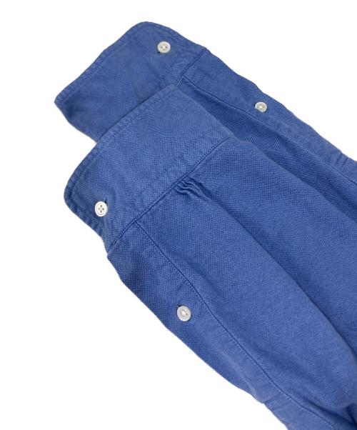 Graphpaper（グラフペーパー）Graphpaper (グラフペーパー) バンドカラーシャツ ブルー サイズ:2の古着・服飾アイテム