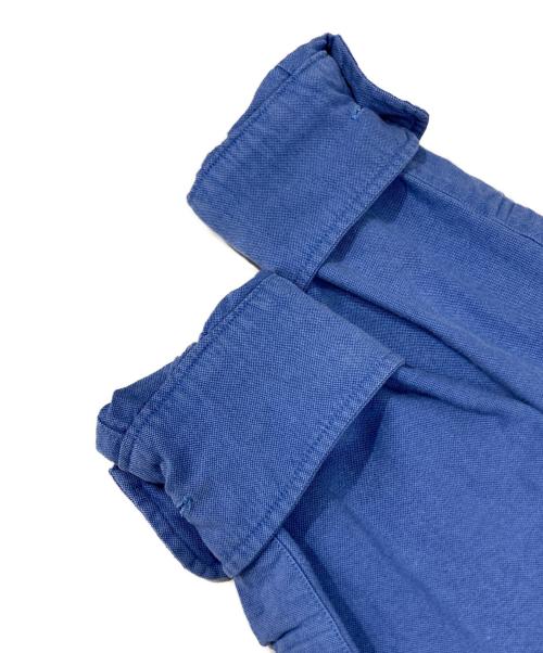 Graphpaper（グラフペーパー）Graphpaper (グラフペーパー) バンドカラーシャツ ブルー サイズ:2の古着・服飾アイテム