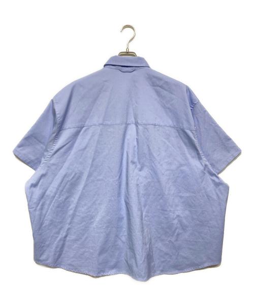 FreshService（フレッシュサービス）FreshService (フレッシュサービス) DRY OXFORD FLAP POCKET S/S SHIRT ブルー サイズ:Lの古着・服飾アイテム