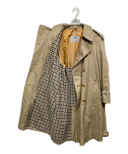 Aquascutum（アクアスキュータム）Aquascutum (アクアスキュータム) ライナー付トレンチコート ベージュ サイズ:記載なしの古着・服飾アイテム