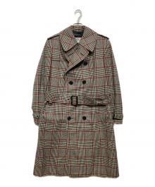 Aquascutum（アクアスキュータム）の古着「トレンチコート」｜グレー