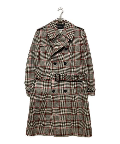 Aquascutum（アクアスキュータム）Aquascutum (アクアスキュータム) トレンチコート グレー サイズ:40の古着・服飾アイテム