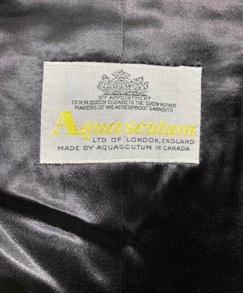 Aquascutum（アクアスキュータム）Aquascutum (アクアスキュータム) トレンチコート グレー サイズ:40の古着・服飾アイテム