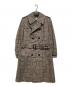 Aquascutum（アクアスキュータム）の古着「トレンチコート」｜グレー