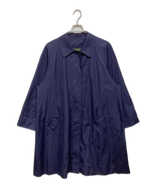 GRENFELL（グレンフェル）GRENFELL (グレンフェル) Aライン ステンカラーコート ネイビー サイズ:36の古着・服飾アイテム