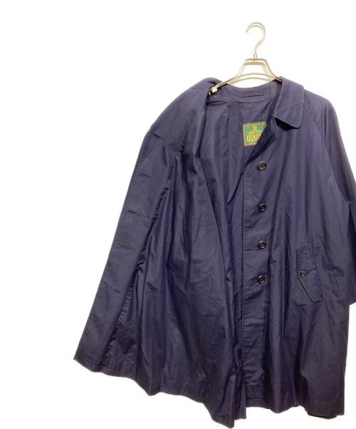 GRENFELL（グレンフェル）GRENFELL (グレンフェル) Aライン ステンカラーコート ネイビー サイズ:36の古着・服飾アイテム